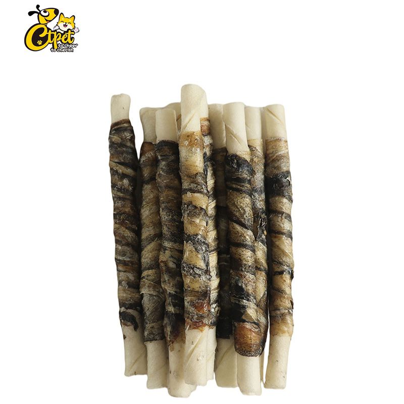 Fish Skin Wrapped Twists