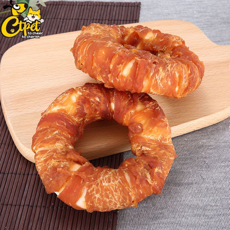 Chicken Wrapped Rawhide Ring