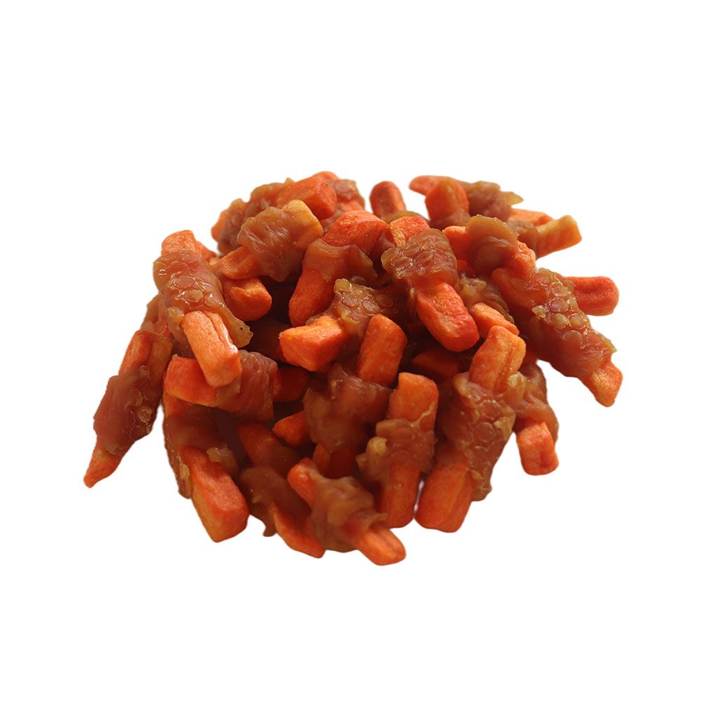 Chicken Wrapped Carrot