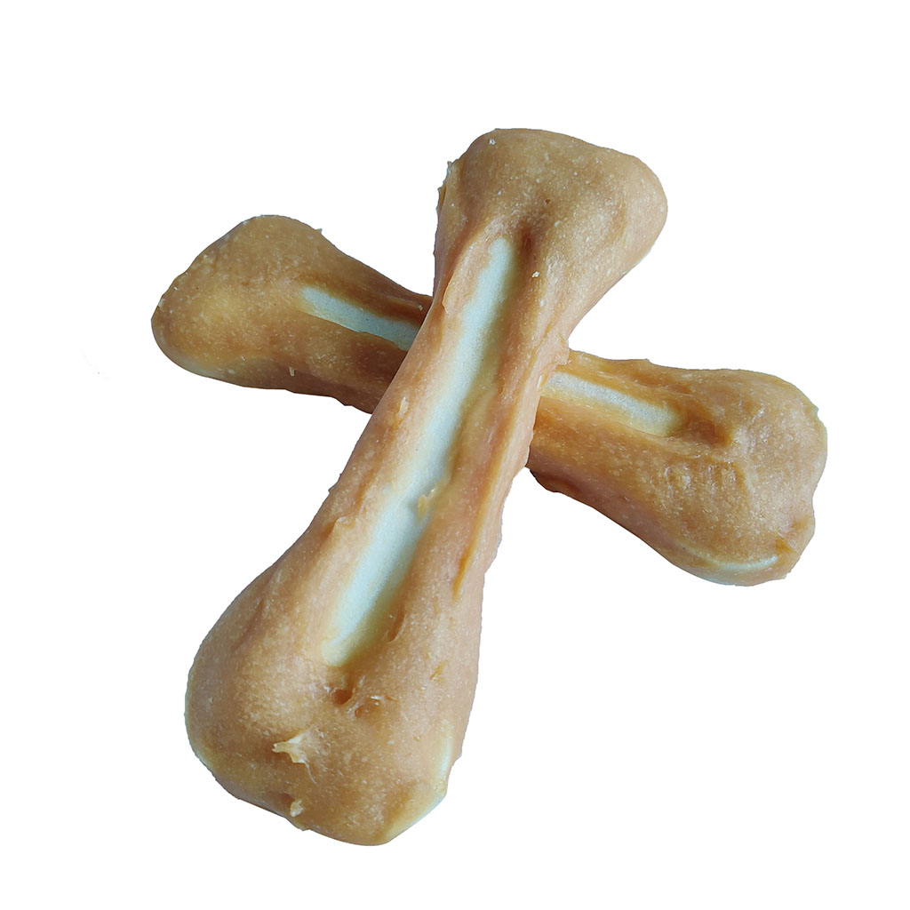 Rawhide Pressed Bone with Chicken