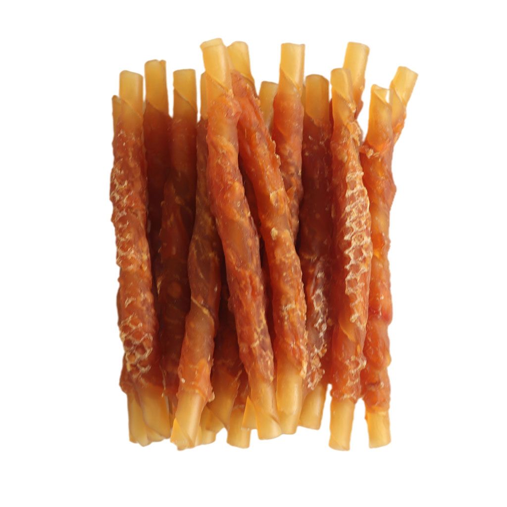 Chicken Wrapped Dental Twisted Stick