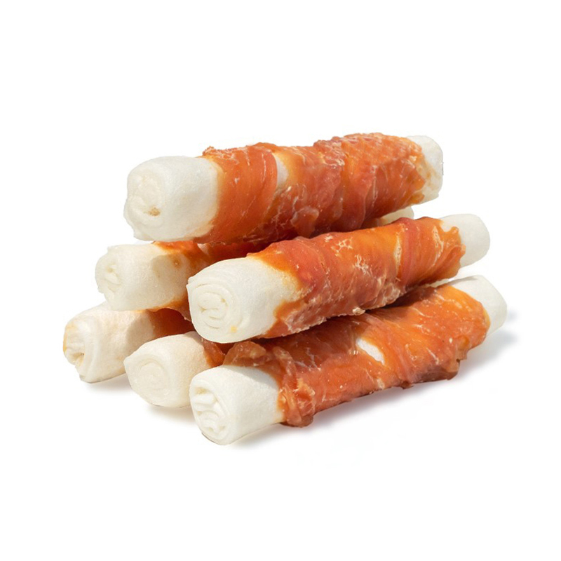 Chicken Wrapped Rawhide Expanded Roll