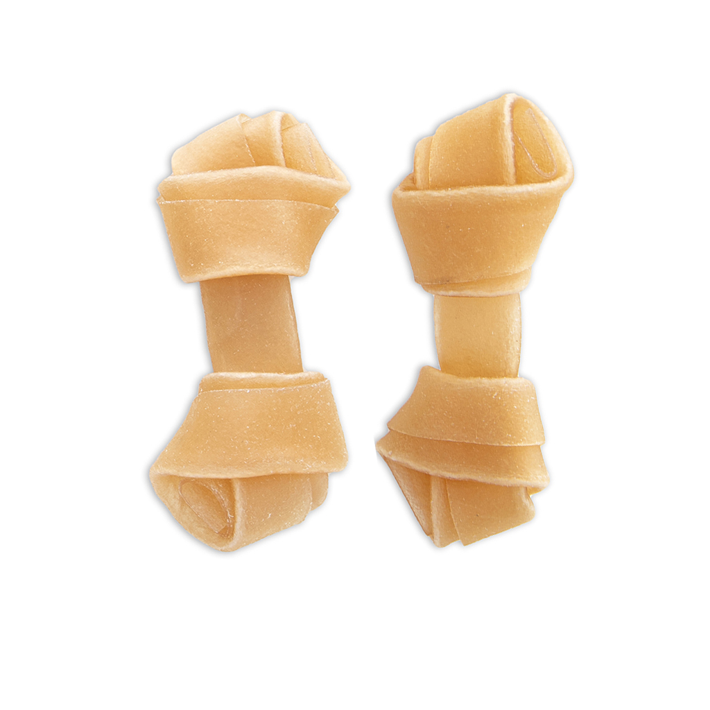Natural Rawhide Knotted Bone