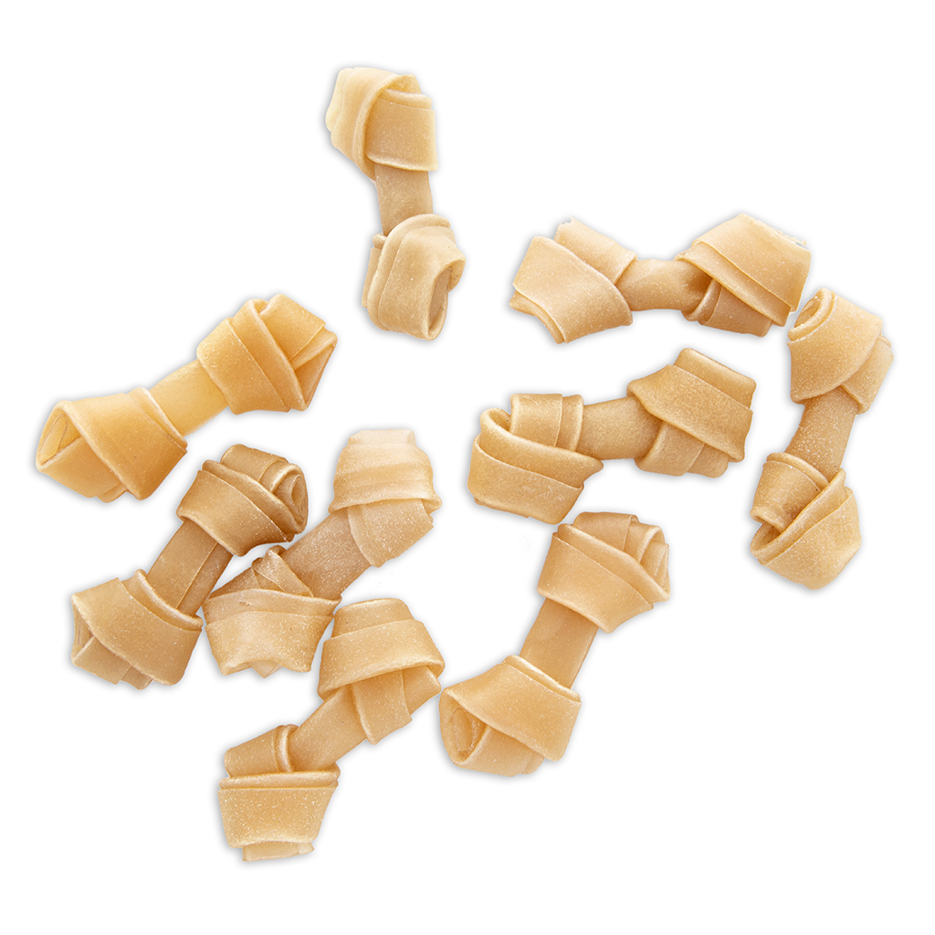 Natural Rawhide Knotted Bone