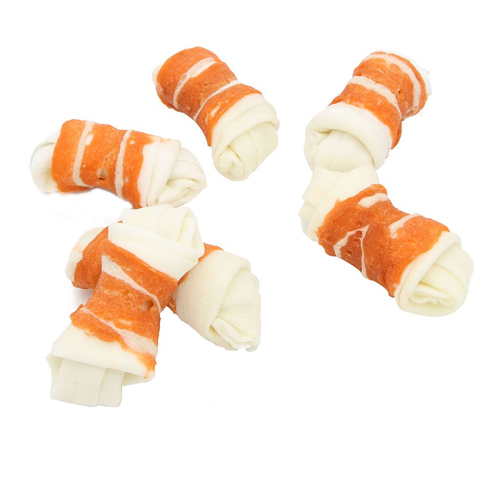 Marble Chicken Knotted Bone