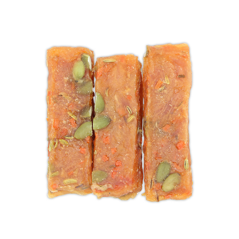 Chicken Nuggets with  Pumpkin Seeds and Fennel