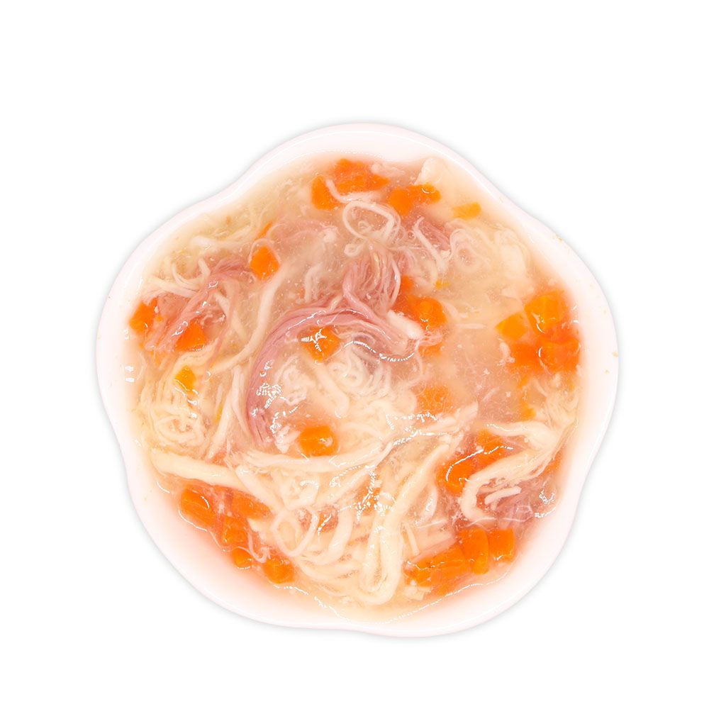 Shredded Chicken with Tuna and Carrot