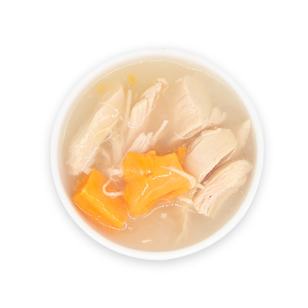 Chicken Fillet Soup  with Sweet Potato