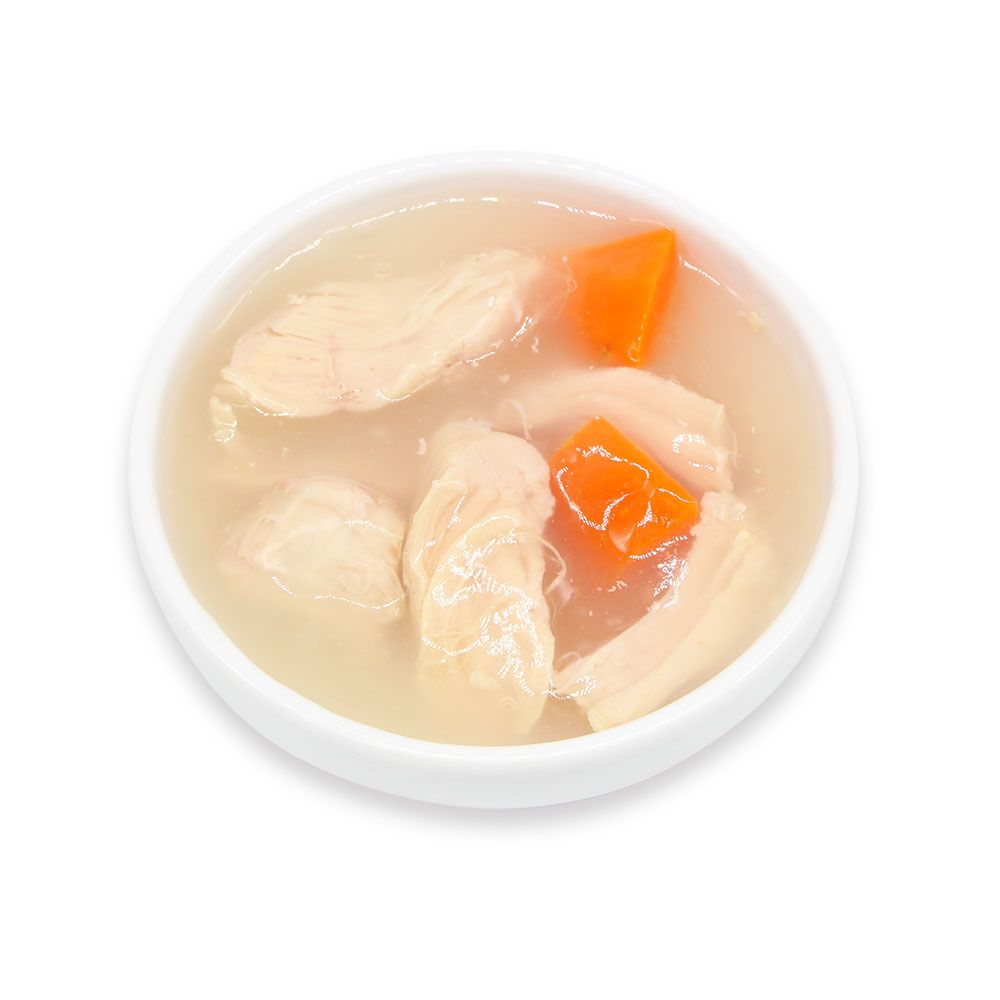 Chicken Fillet Soup with Carrot