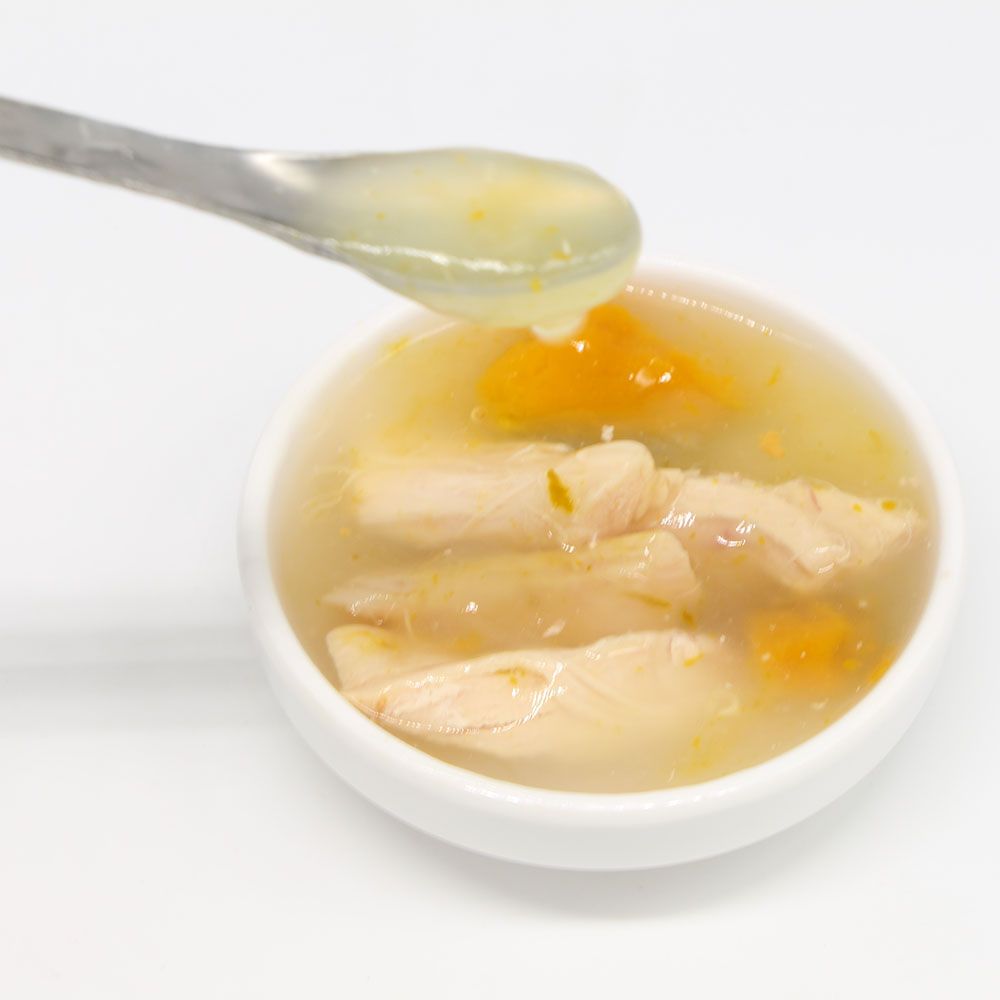 Chicken Fillet Soup with Pumpkin