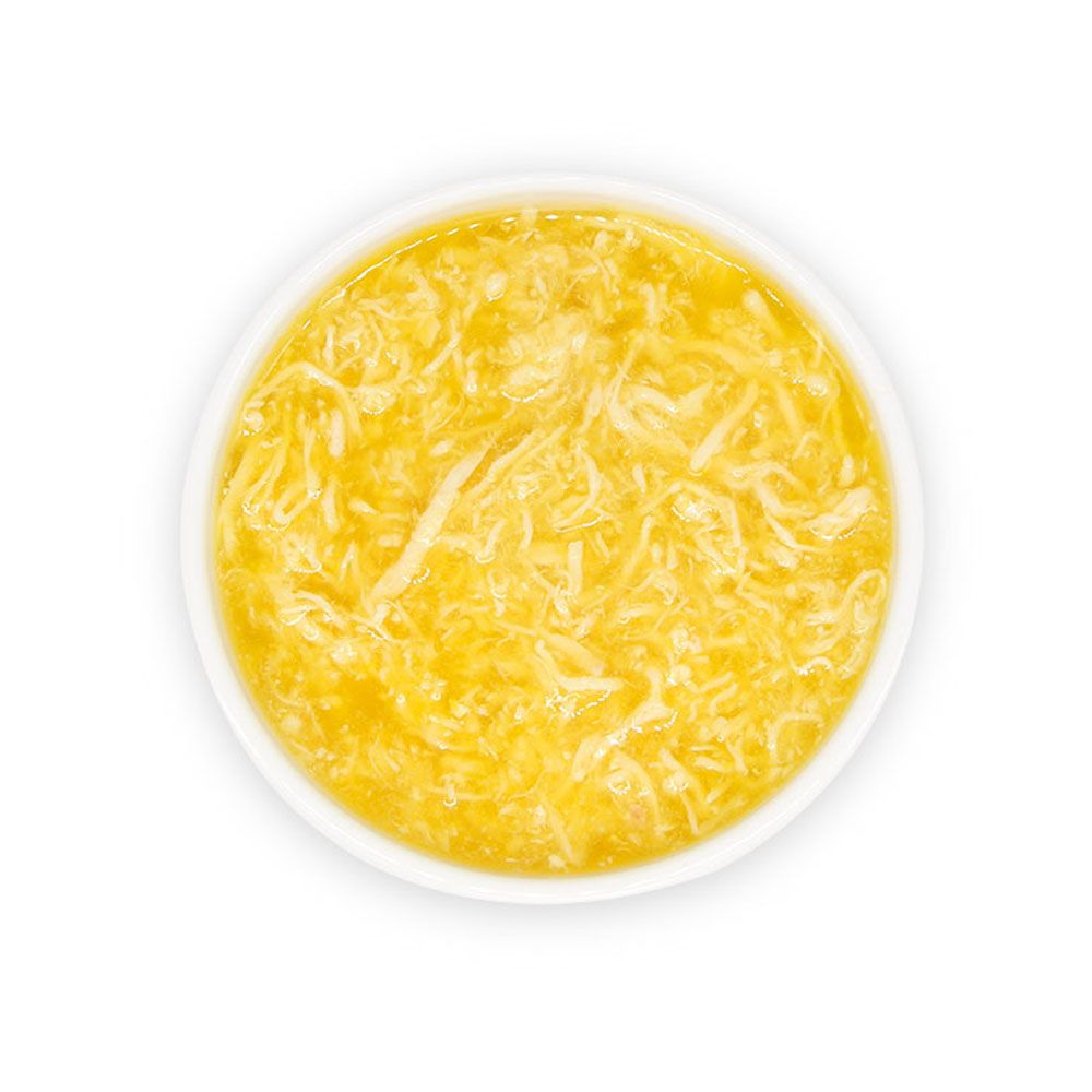 Pumpkin Soup with Shredded Chicken