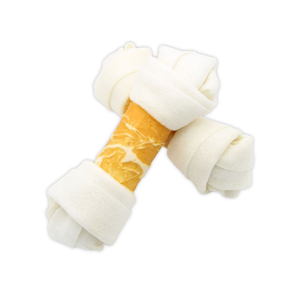 Marble Chicken Knotted Bone