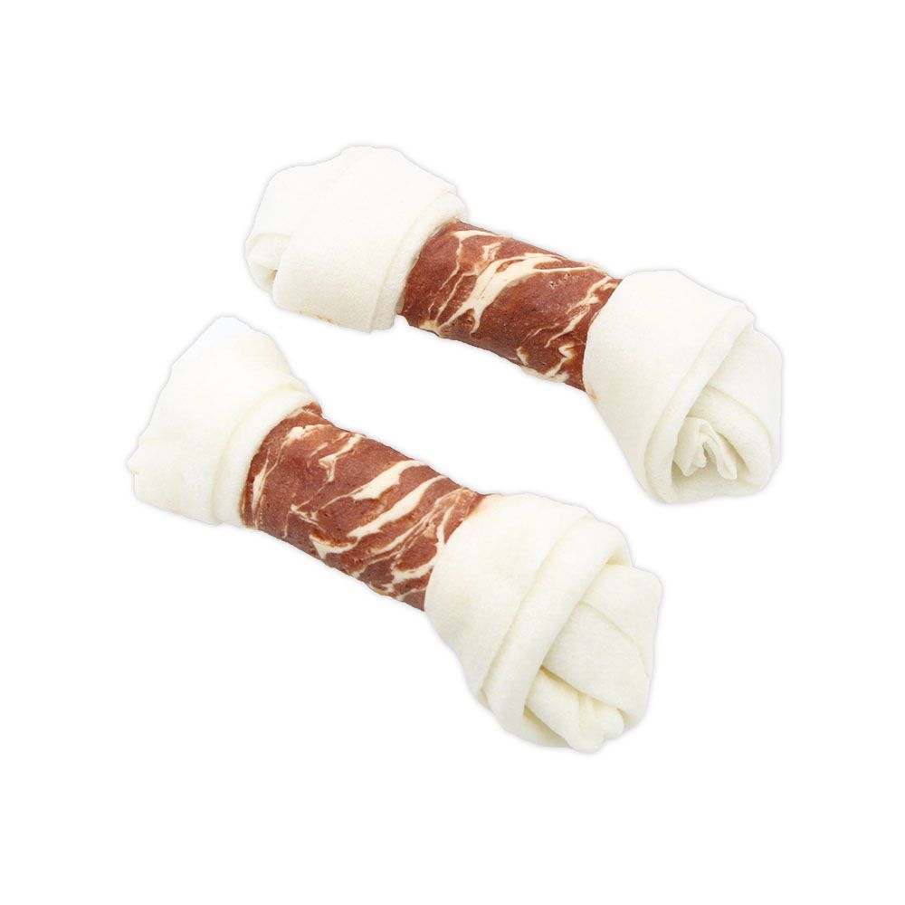 Marble Duck Knotted Bone